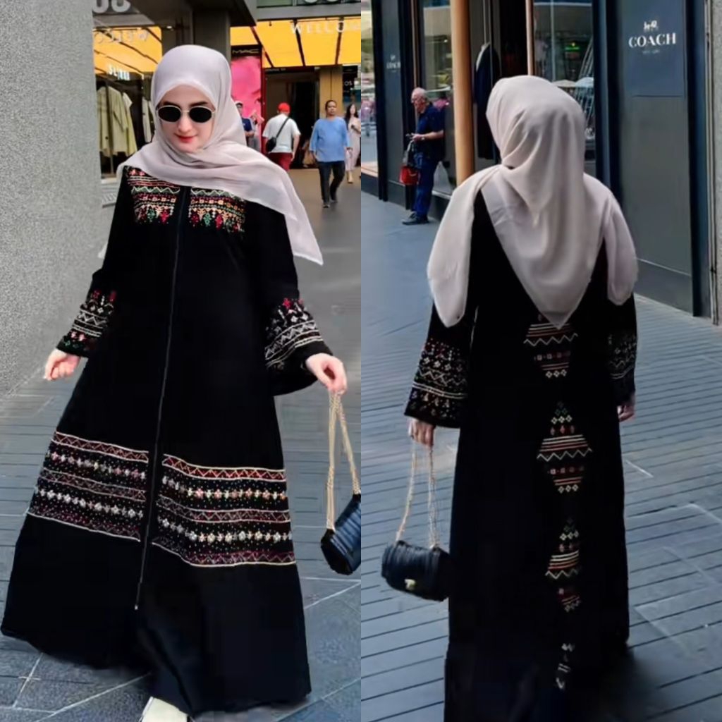 ABAYA ZAHRA NEW LUSY. kode 004