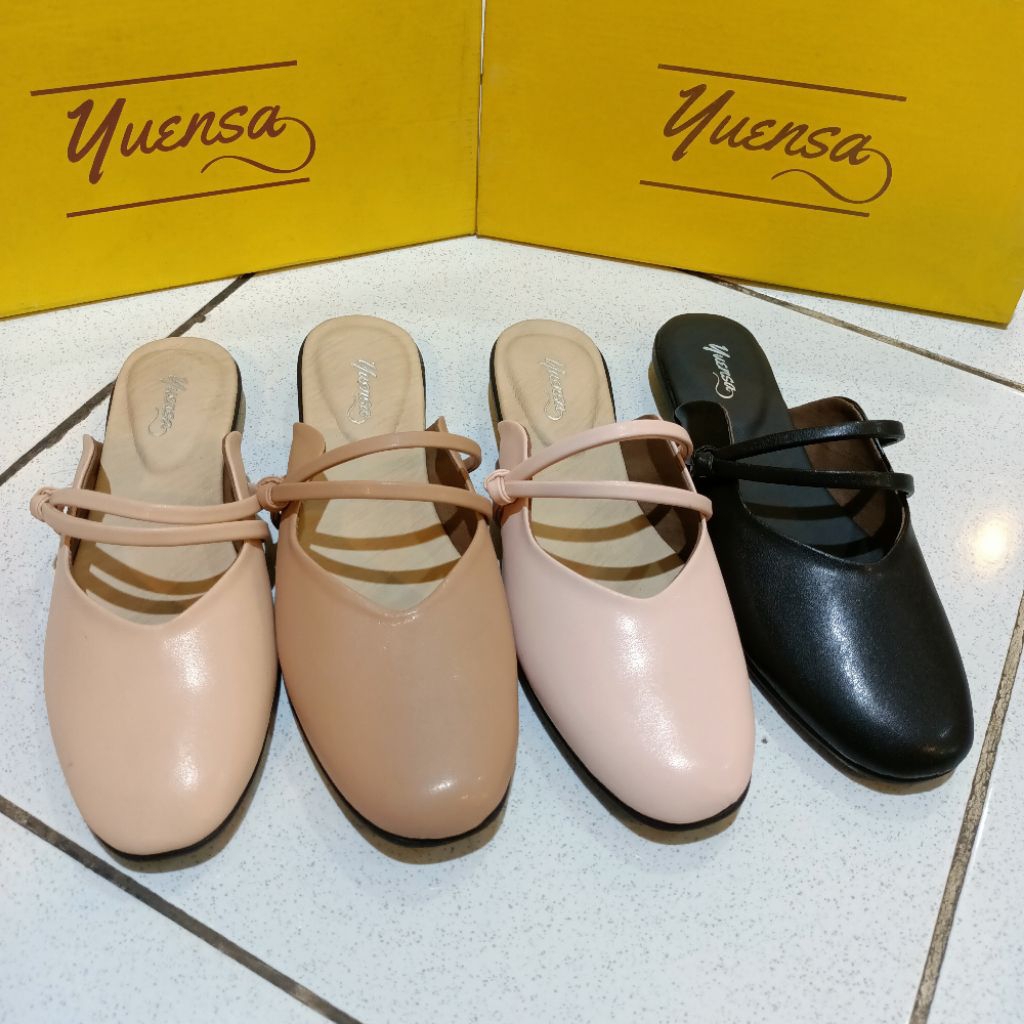 Original Yuensa " Gisele" - Sandal Tutong - Bustong untuk wanita
