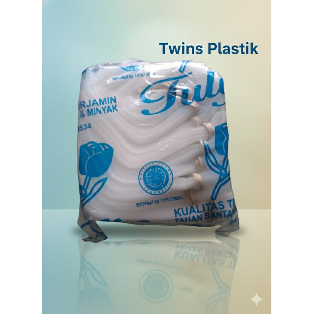 plastik tulip/plastik es mambo ukuran 4x20