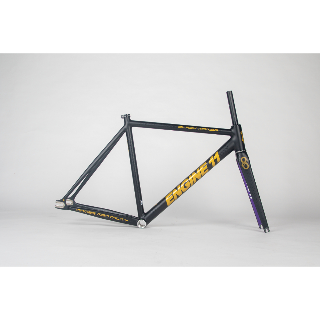 Frameset Engine11 CritD Black Mamba Edition - Frame Fixed Gear Fixie Track