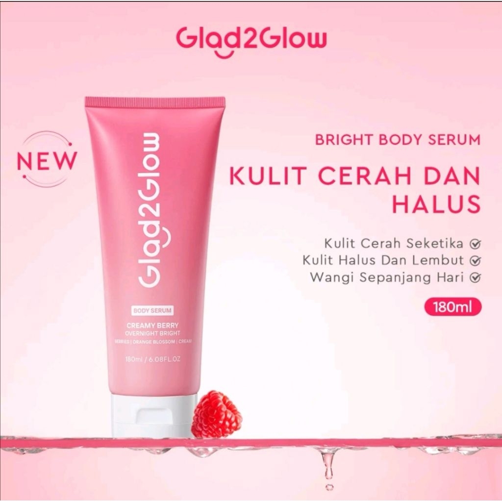 Glad2Glow G2G Overnight Brightening Body Serum