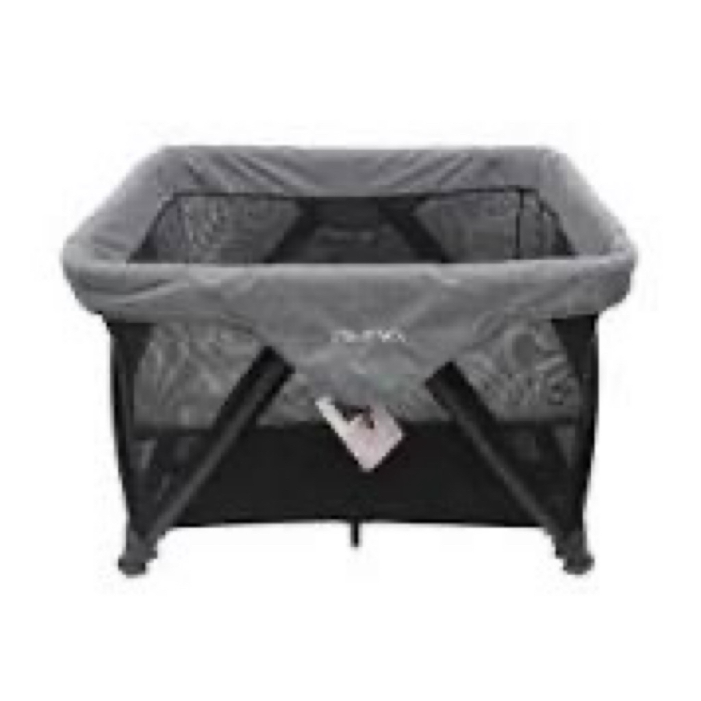 [Preloved] NUNA SENA AIR BABY BOX CHARCOAL-RANJANG BAYI 85 % KONDISI BAGUS