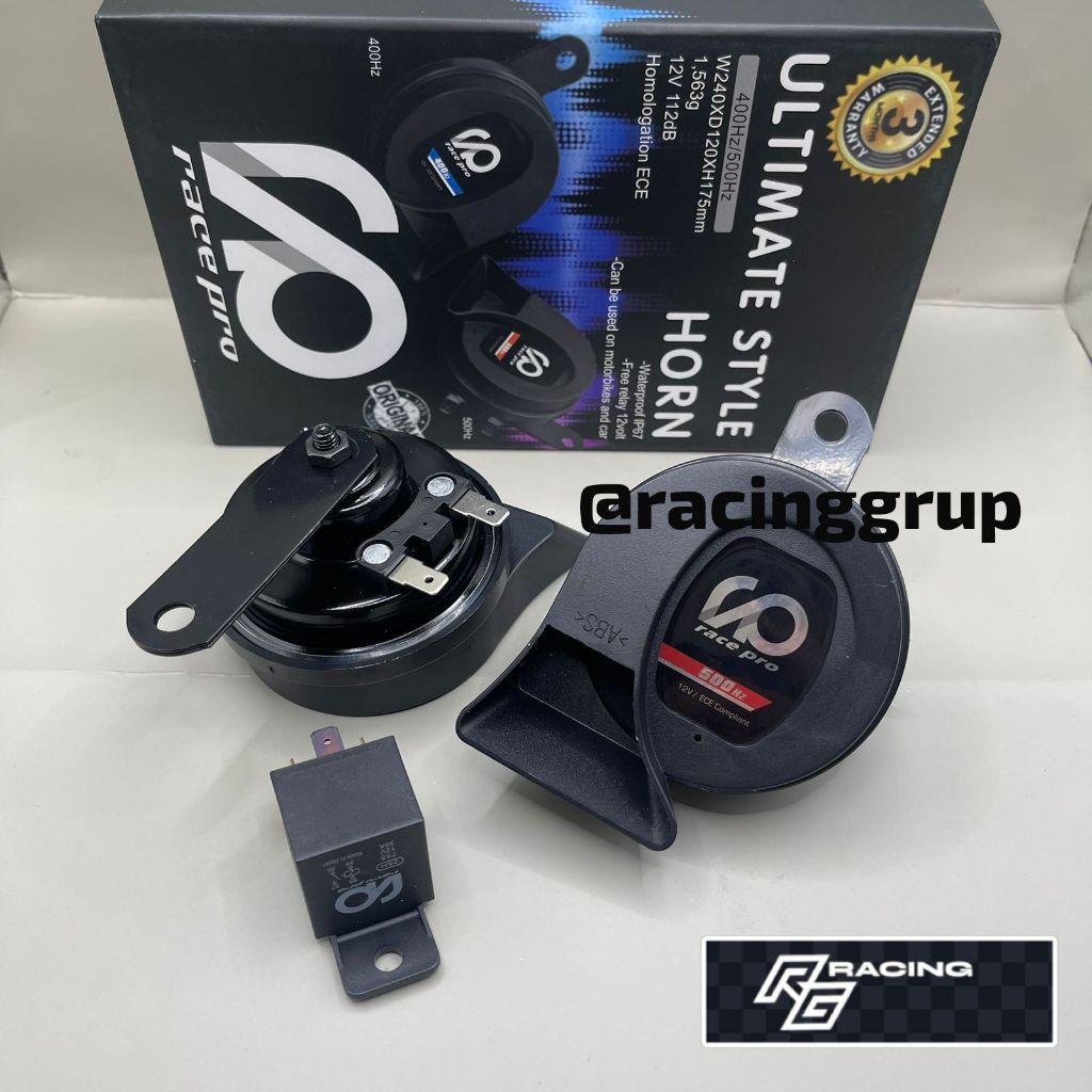 KLAKSON DENSO RACEPRO WATERPROOF / SIRINE KLASON DENSO RACEPRO KLAKSON NMAX AEROX TIGER CB150 NINJA2