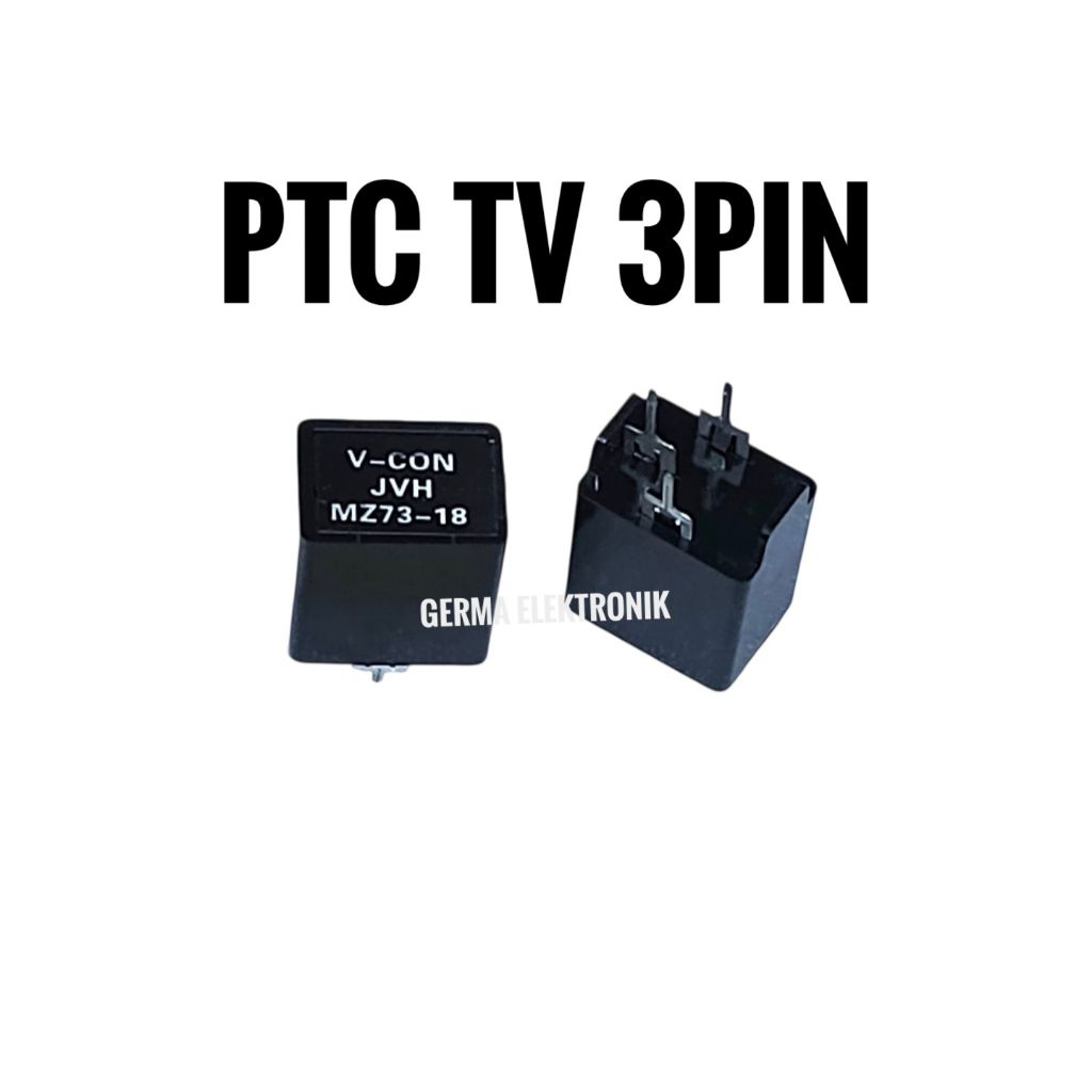PTC TV tabung 3pin kaki ptc 3pin kaki