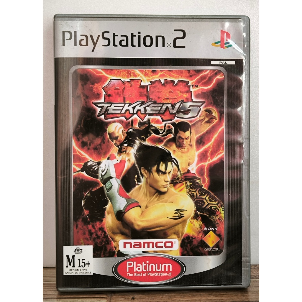 PS2 GAME TEKKEN 5 PLATINUM