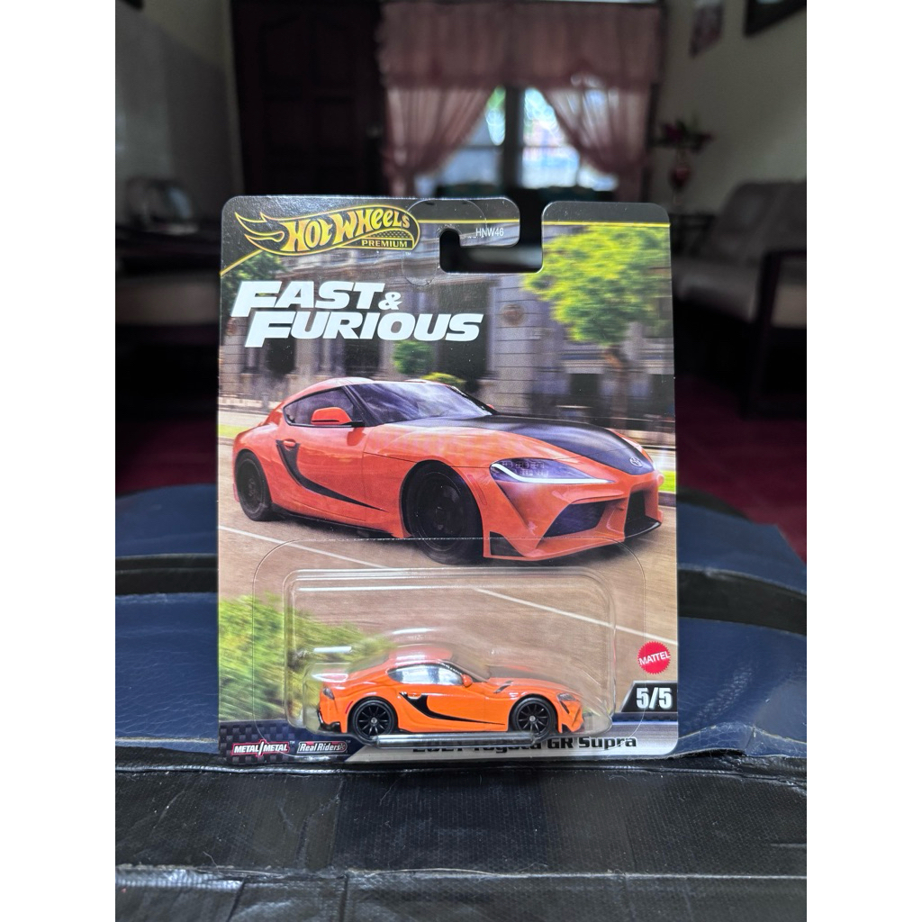HOT WHEELS PREMIUM FAST & FURIOUS 2021 TOYOTA GR SUPRA