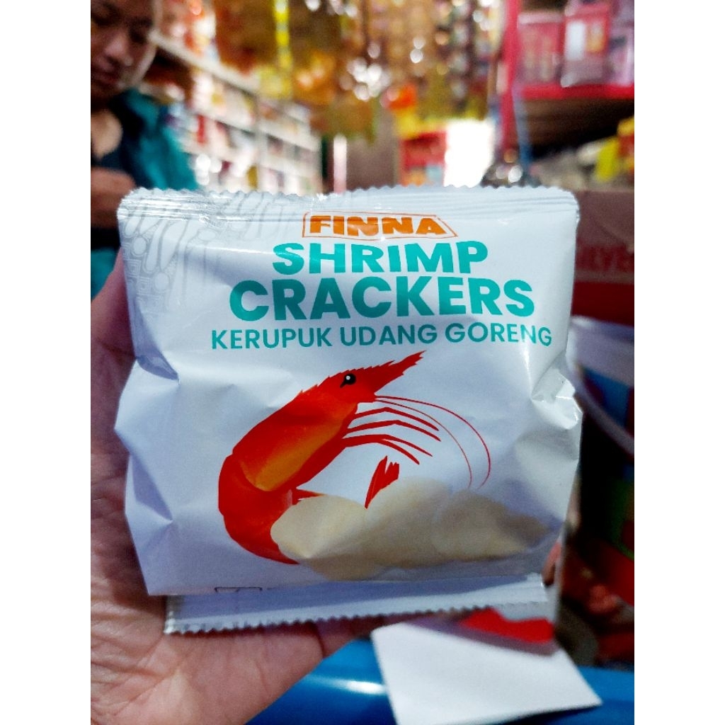 Finna kerupuk udang matang
