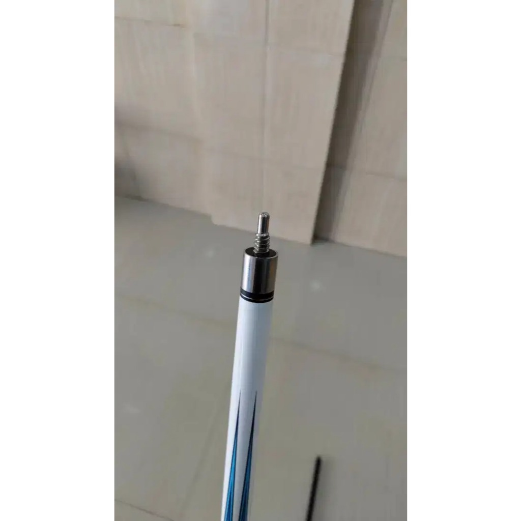 Stik Billiard Merk MONGIQI Predator White Blue Second
