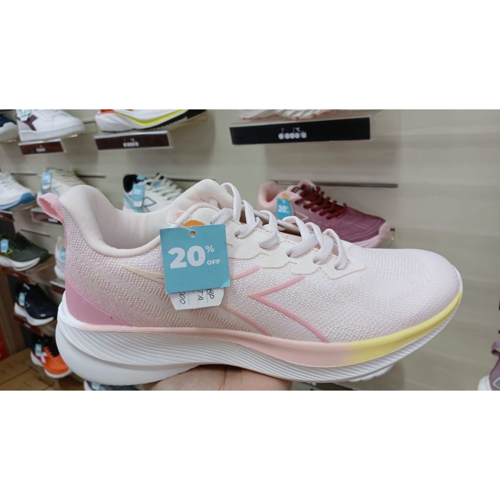 SALE DIADORA RUNNING PINK ORIGINAL STORE