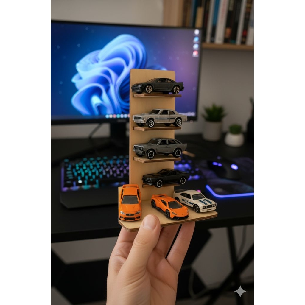Rak Hotwheels Minimalis - Rak Hotwheels Susun