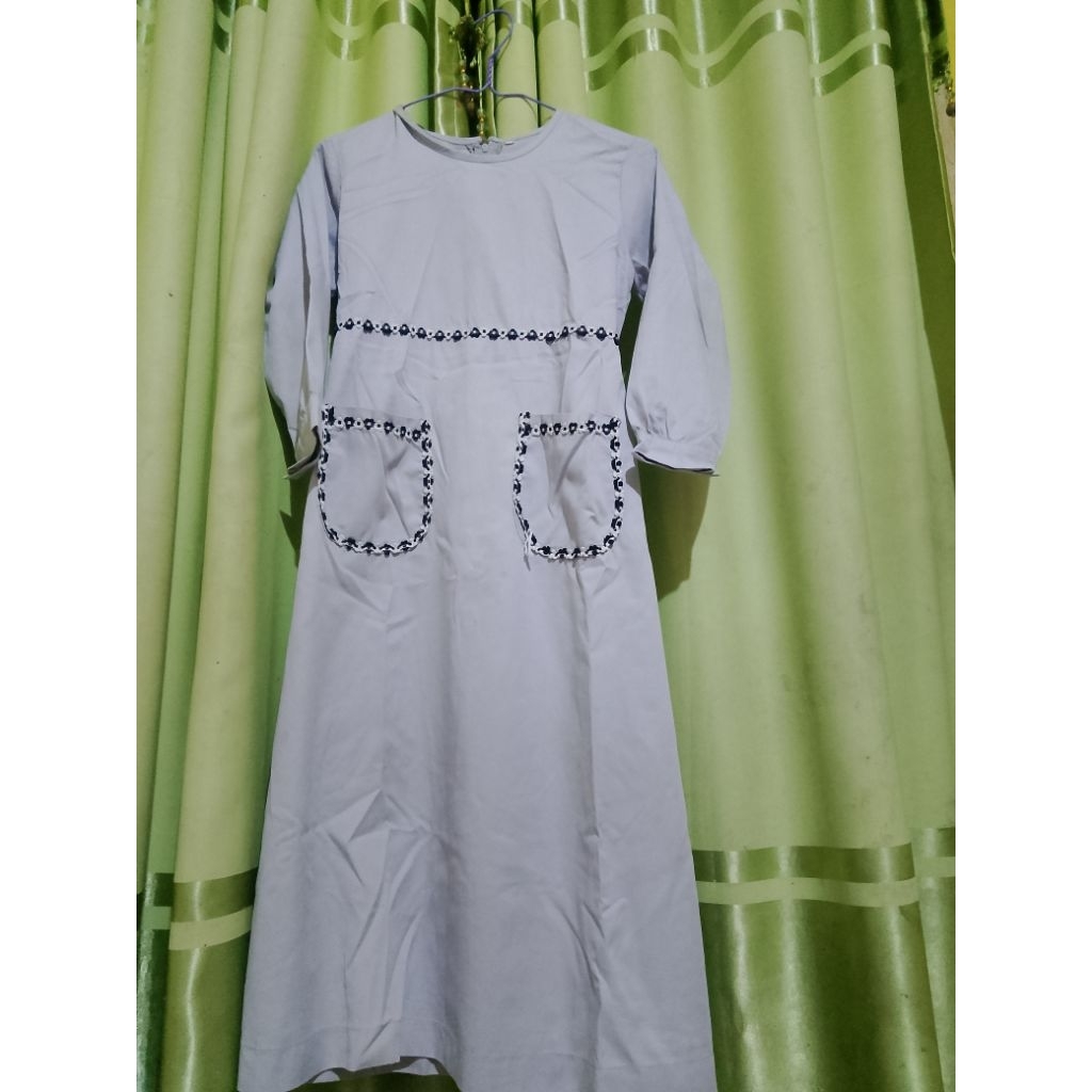 gamis anak pl set kerudung