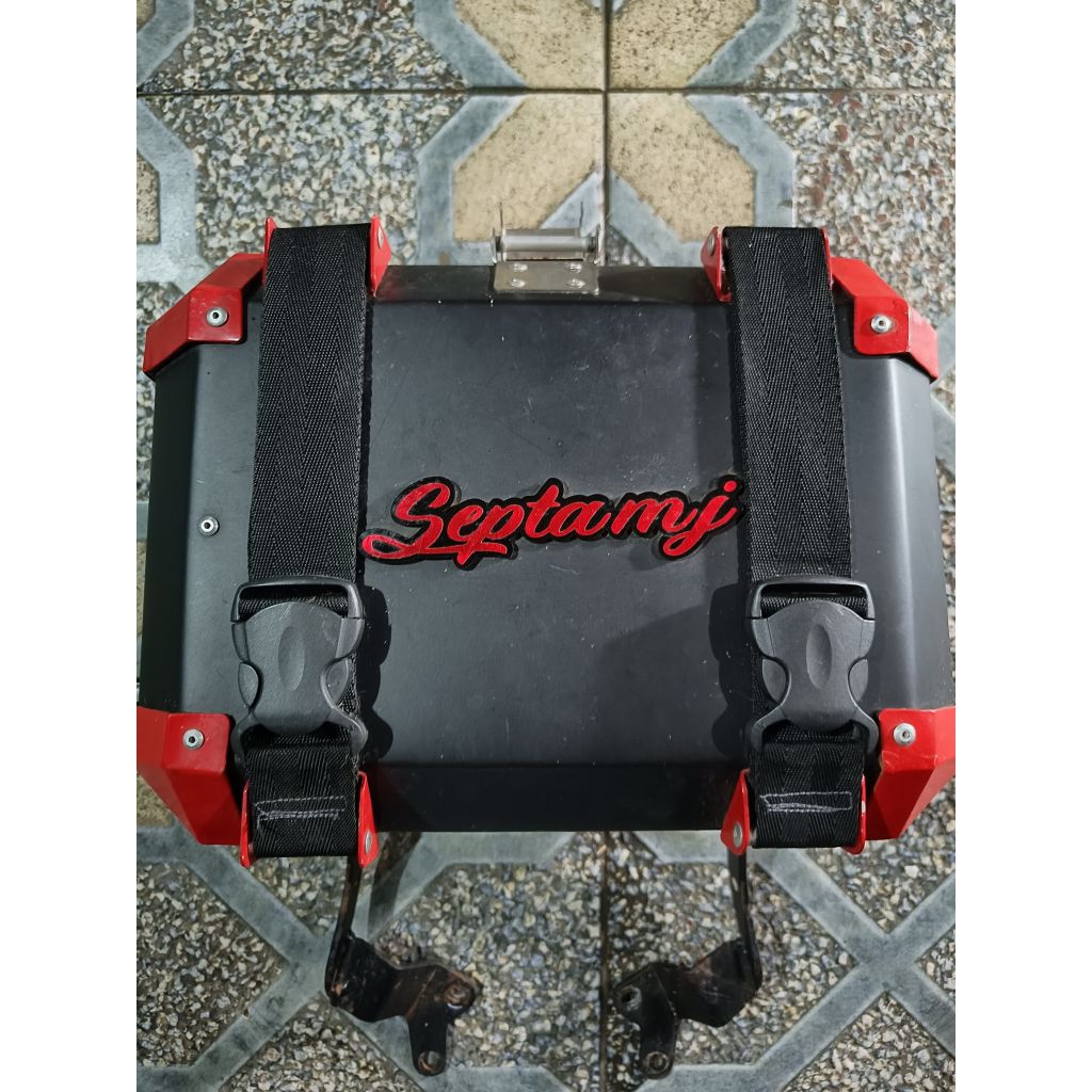 Top Box Pannier Alumunium 15 Liter