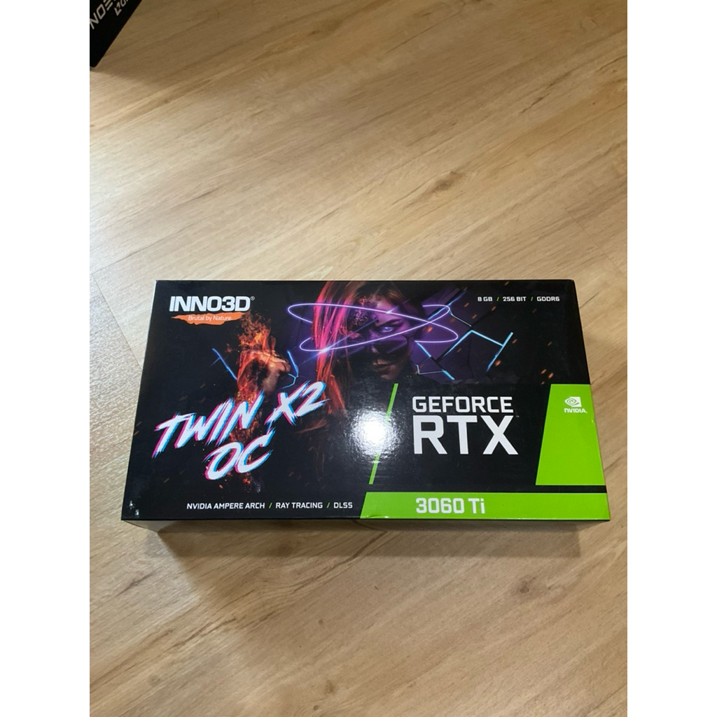 NVIDIA GPU INNO3D RTX 3060TI Twin X2 OC 8GB GDDR6 (2nd/bekas)