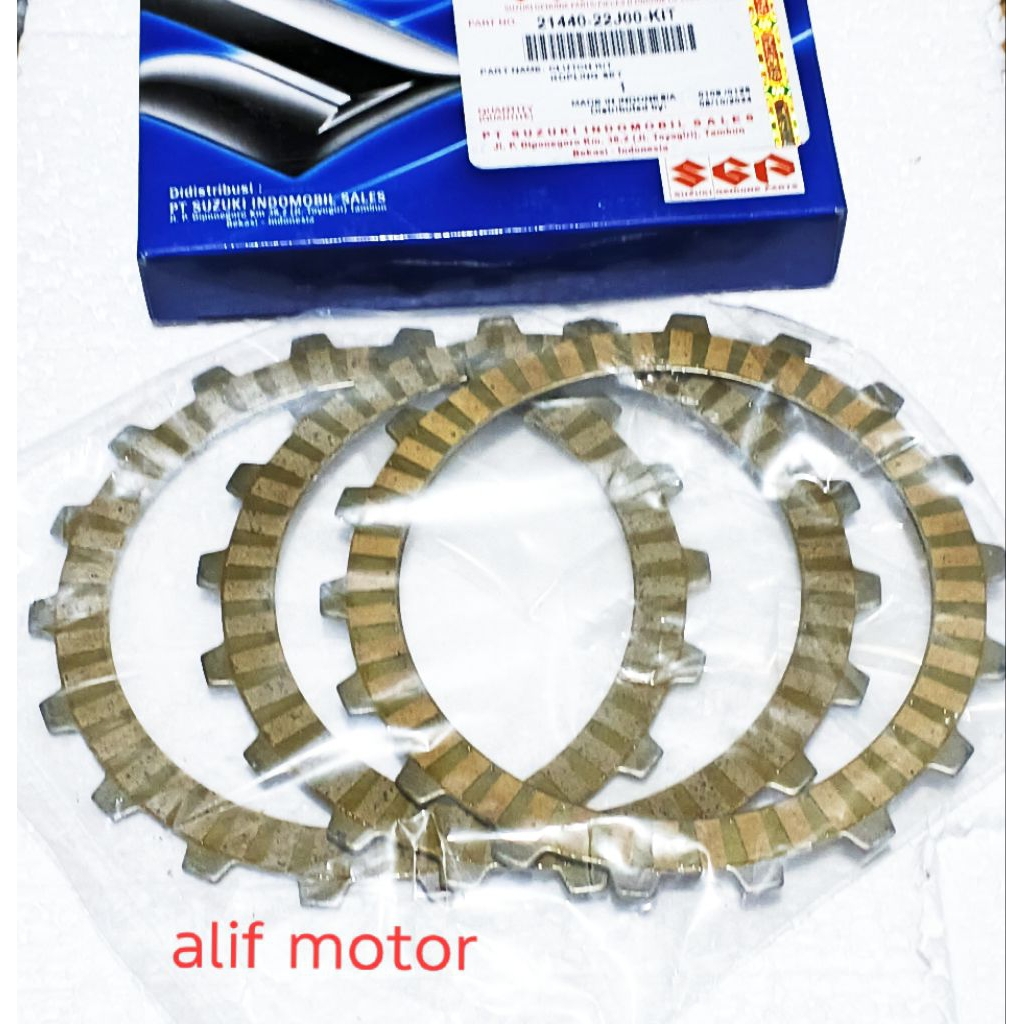 kampas kopling suzuki shooter young star ori sgp