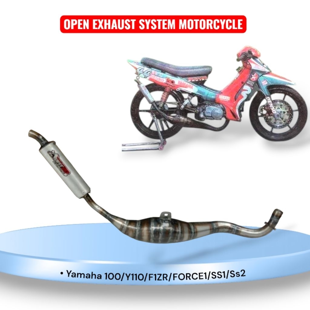 Knalpot Racing Kalajengking F1Zr Force1 Y110ss Ss2