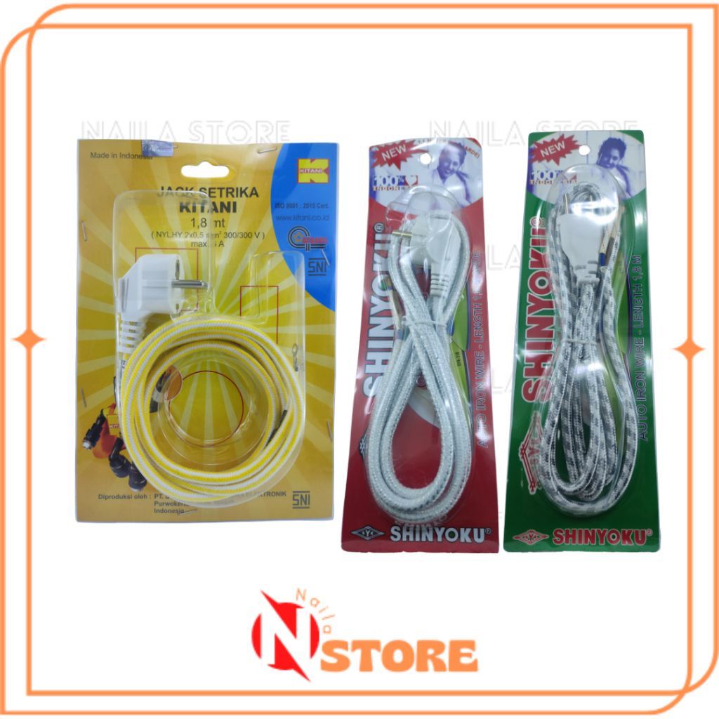 Kabel Setrika Berkualitas Kabel Setrika Premium Kabel Setrika Lemes