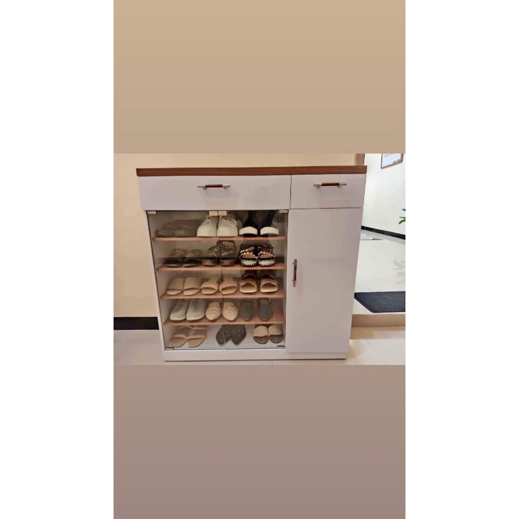 RAK Sepatu minimalis hpl