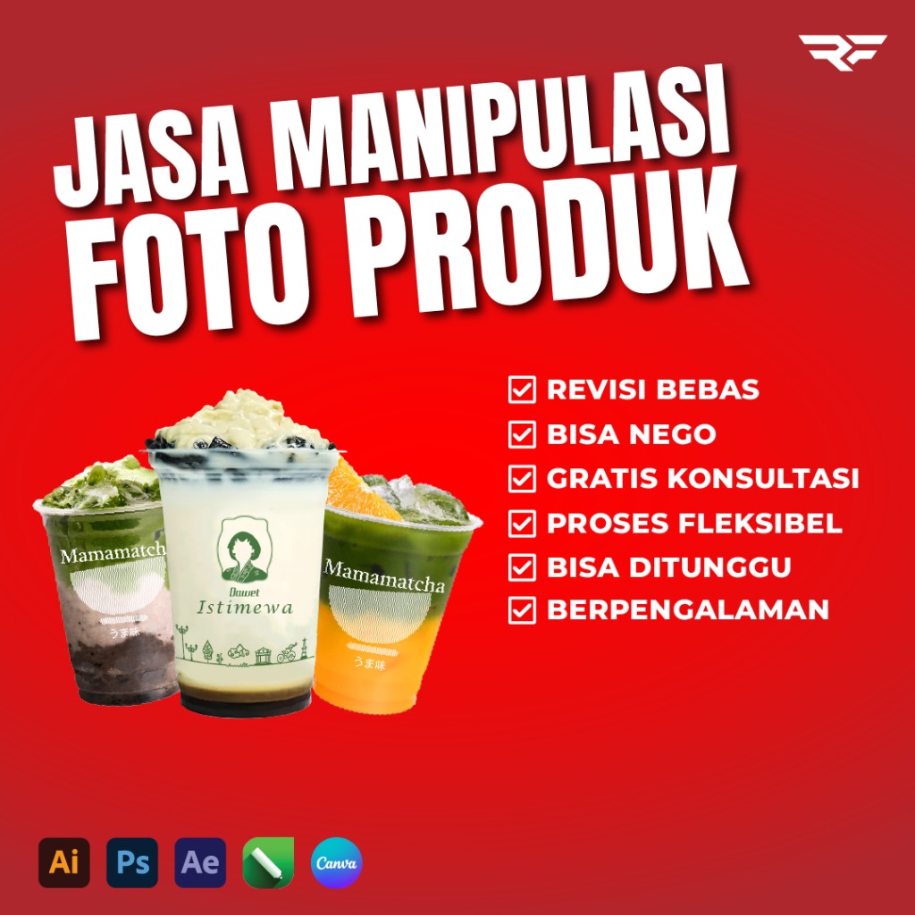 [ TERMURAH ] JASA MANIPULASI FOTO PRODUK | JASA MOCKUP | BUAT STIKER CUP GELAS | LOGO UNTUK CUP GELA