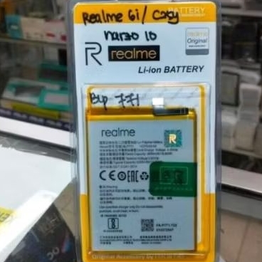 Baterai Realme BLP771 for realme 6i/C25Y/Narzo 10 4480mAh Original