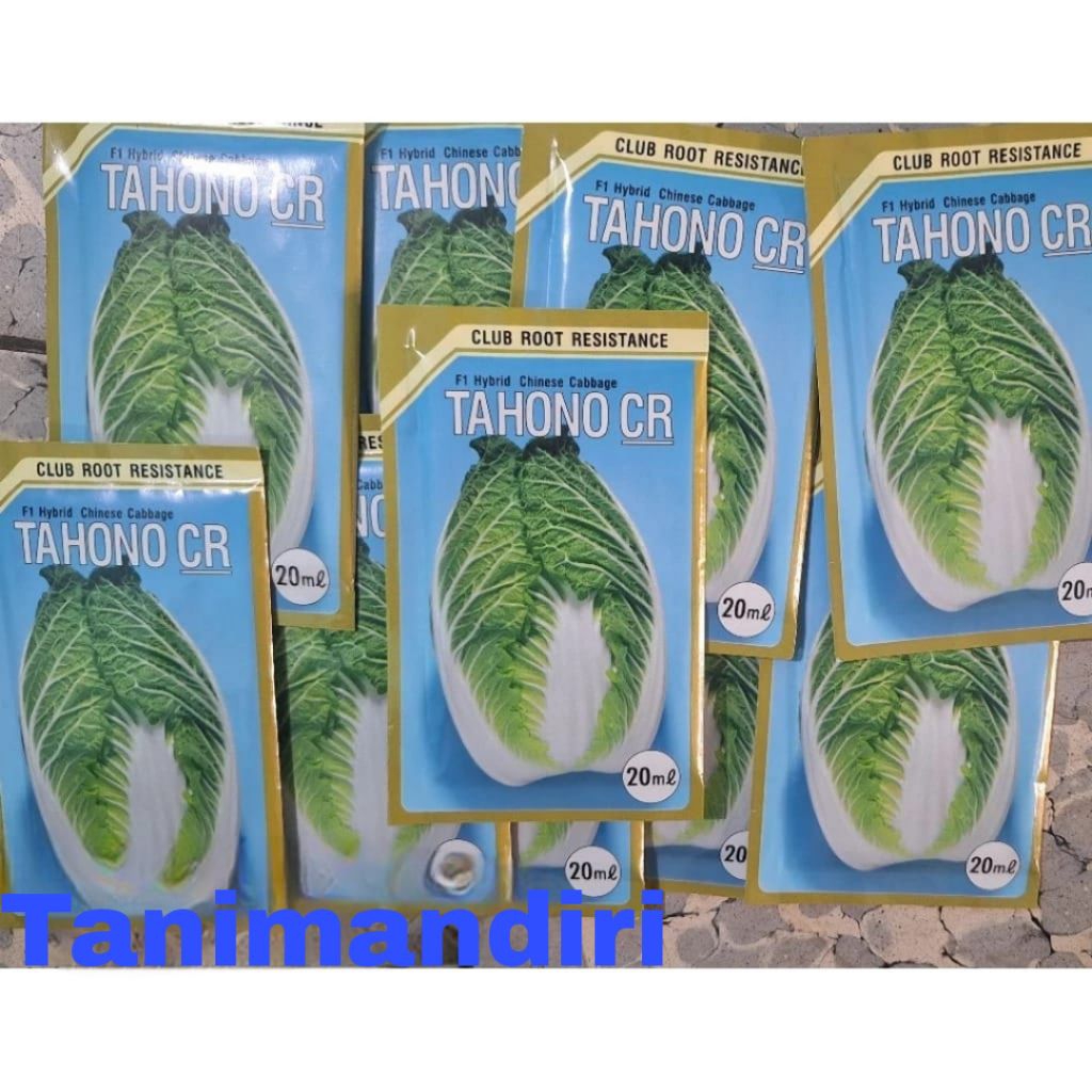 10 Bungkus Benih Sawi Putih TAHONO CR isi 20 ml