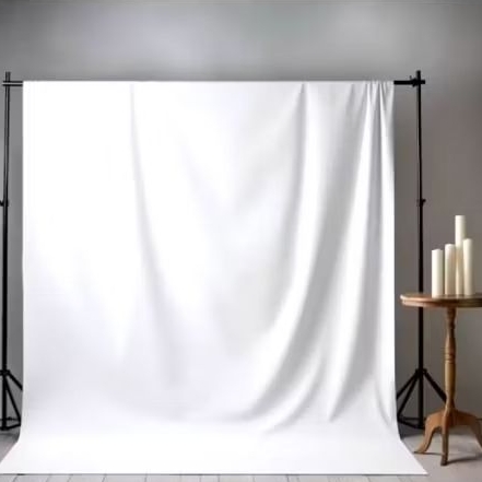 Background Foto Backdrop Foto | Kain Background Putih Perlengkapan Studio Foto