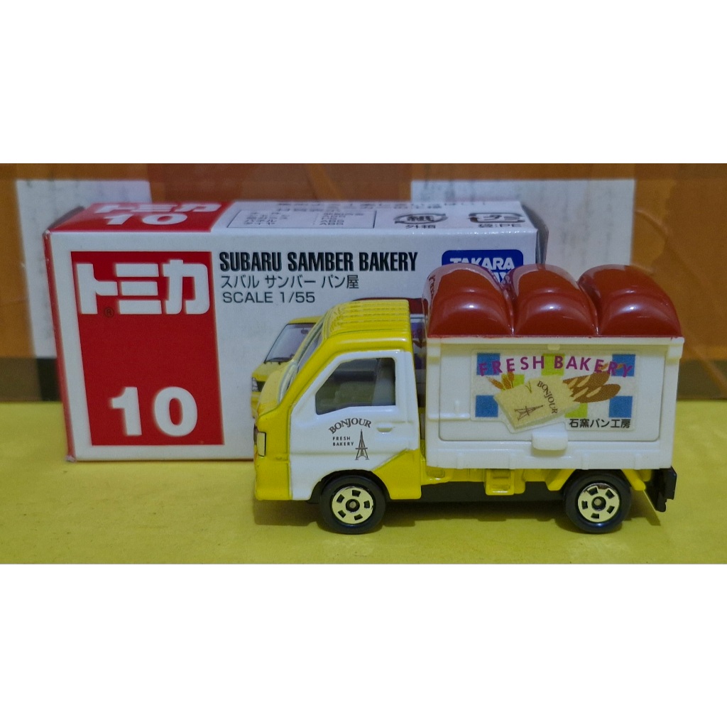 Tomica 10 SUBARU SAMBER BAKERY