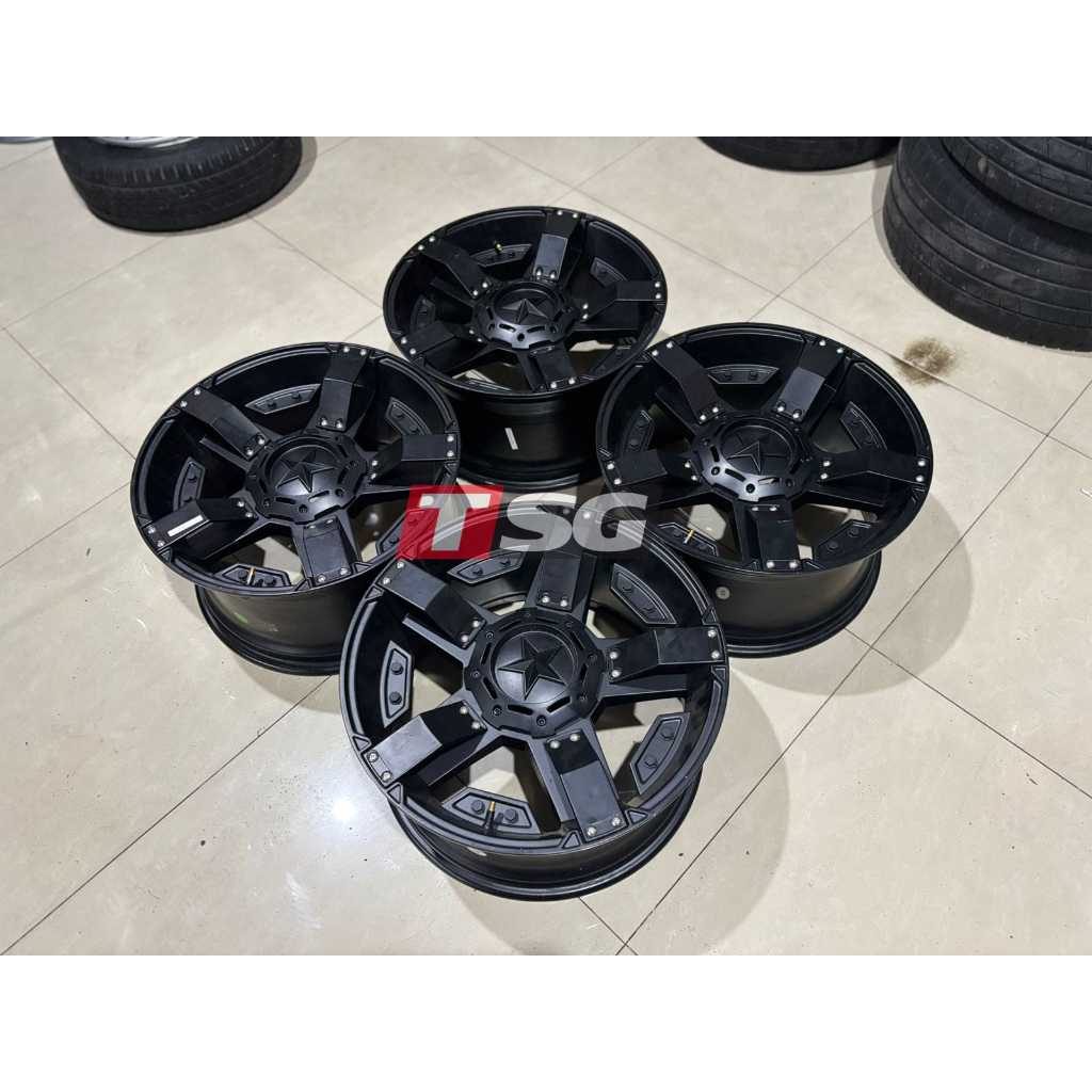 Velg Mobil Racing Ring 18 Lubang 5 RASTA HSR R18X9 H10X114,3-127