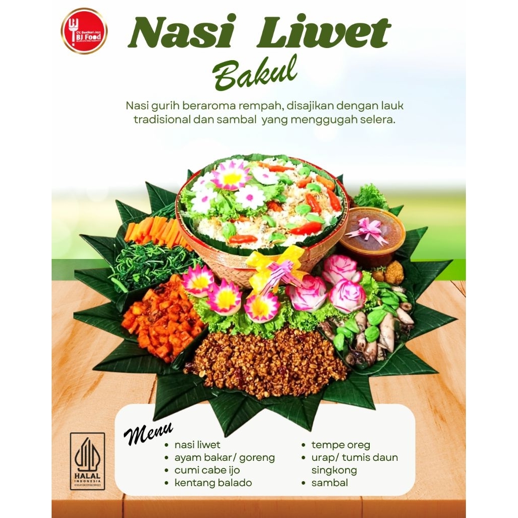 Nasi liwet/ Nasi liwet bakul/ Nasi liwet enak/ Nasi bakul / Nasi bakul sunda/ 10 porsi