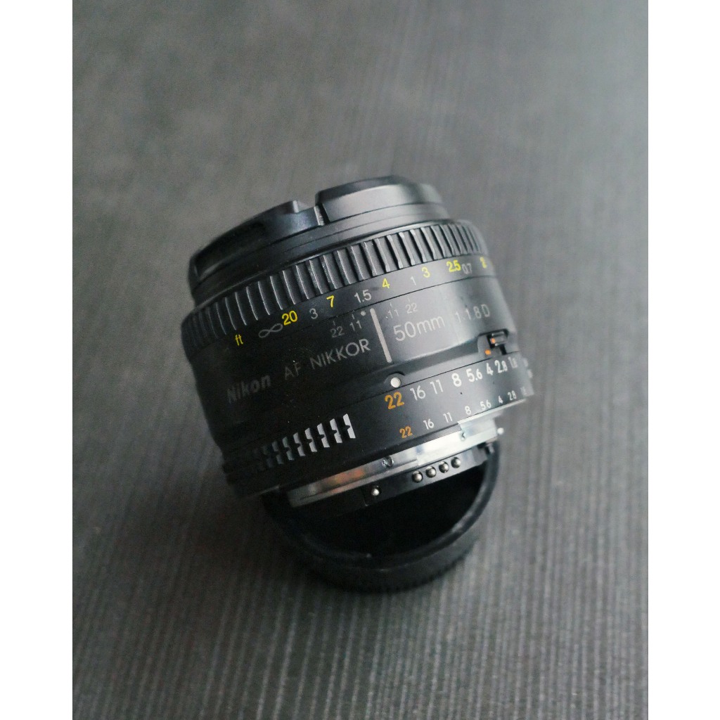 LENSA NIKON AFD 50mm F1.8 LENSA FIX NIKON MULUS