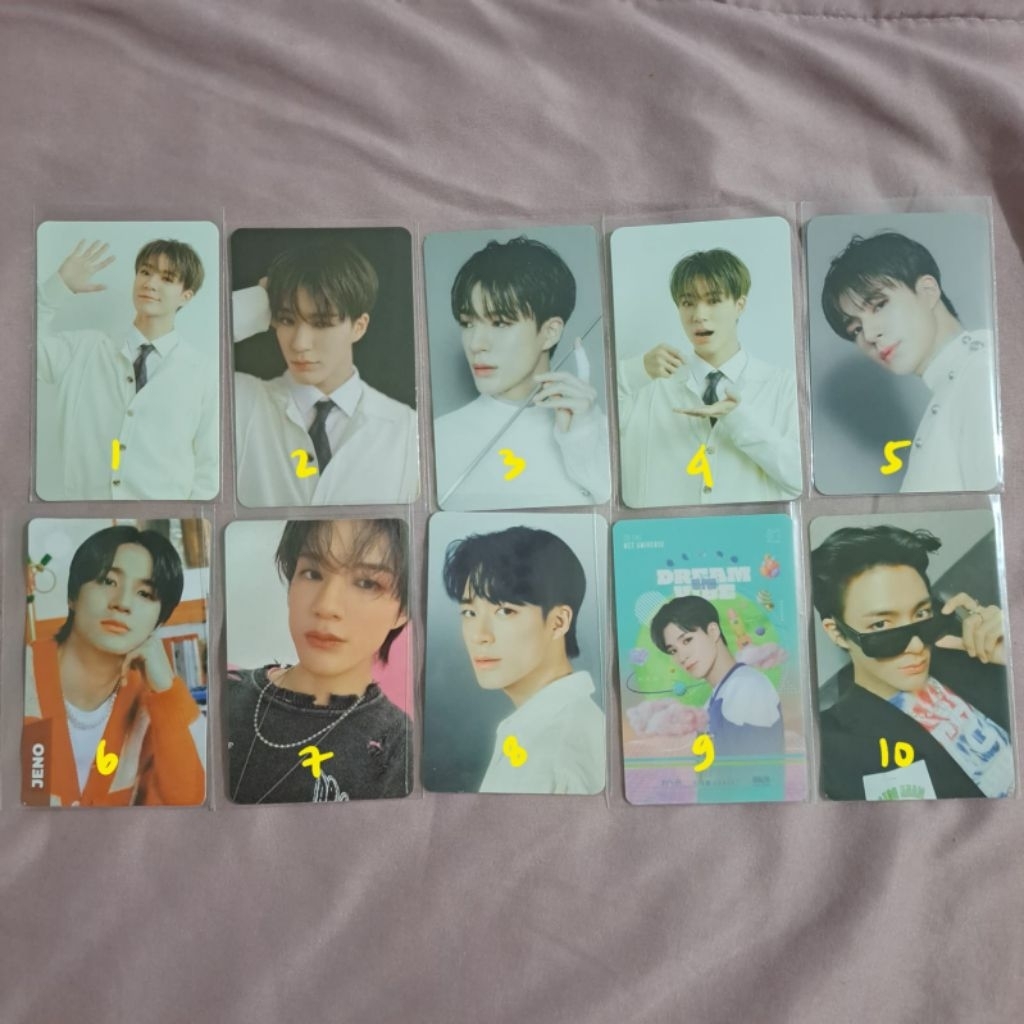 [READY STOCK] PC NCT JENO PHOTOCARD DREAM 2020 RESONANCE DEPARTURE SMCU 2020 WINTER SMTOWN PALACE ME