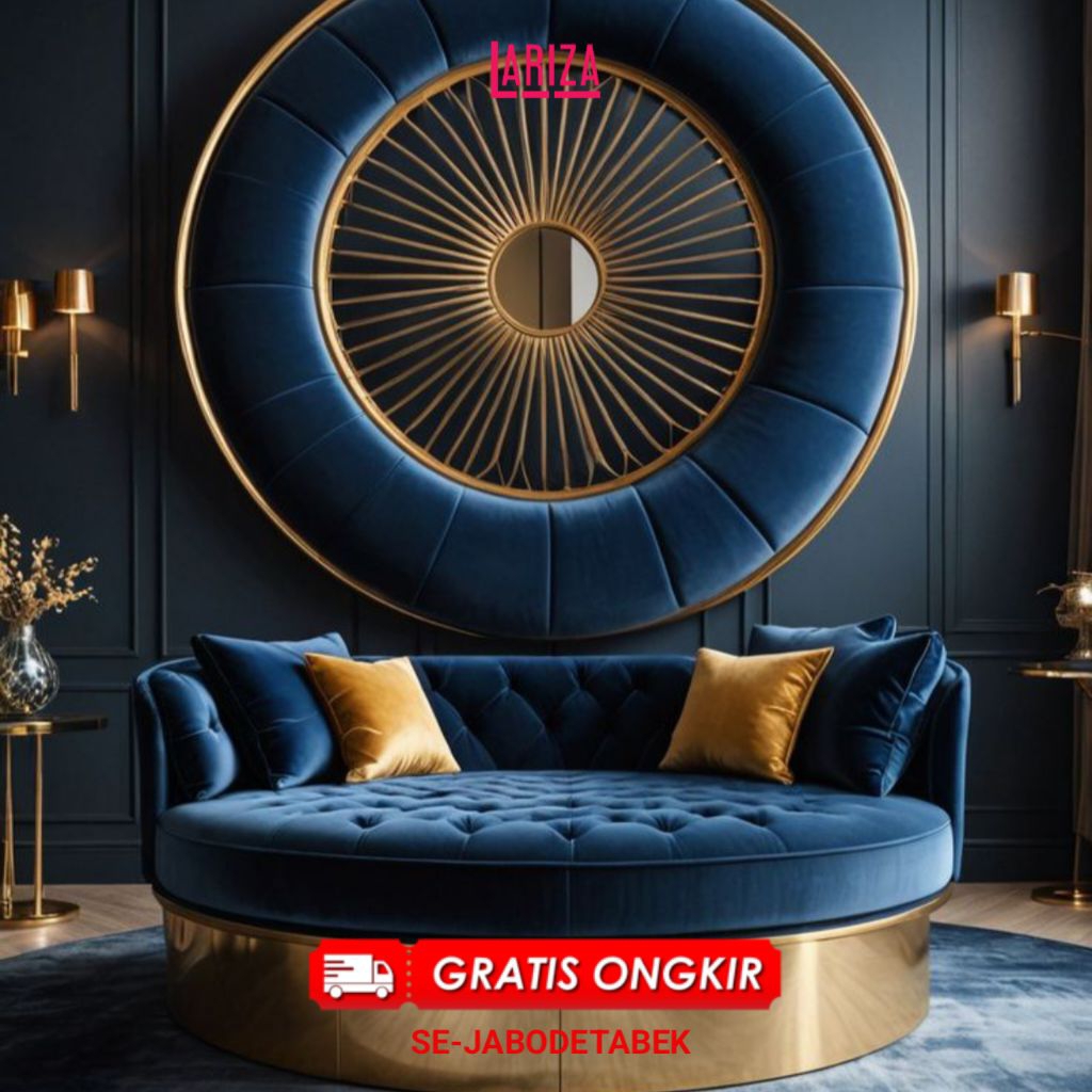 Sofa Bed Sultan | Sofa Bed Bulat Sultan Elegant Klasik Premium