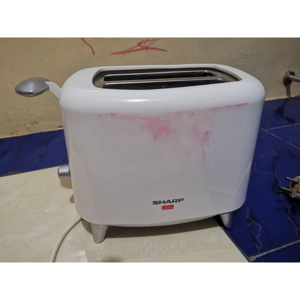 Pemanggang roti listrik elektrik Toaster Sharp Libre KZ-90L(W) KZ-90L 700W