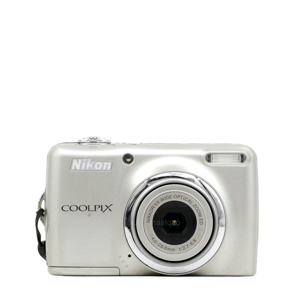 Kamera Pocket Nikon COOLPIX L23 (Krem) 10.1 Megapixel - Digicam