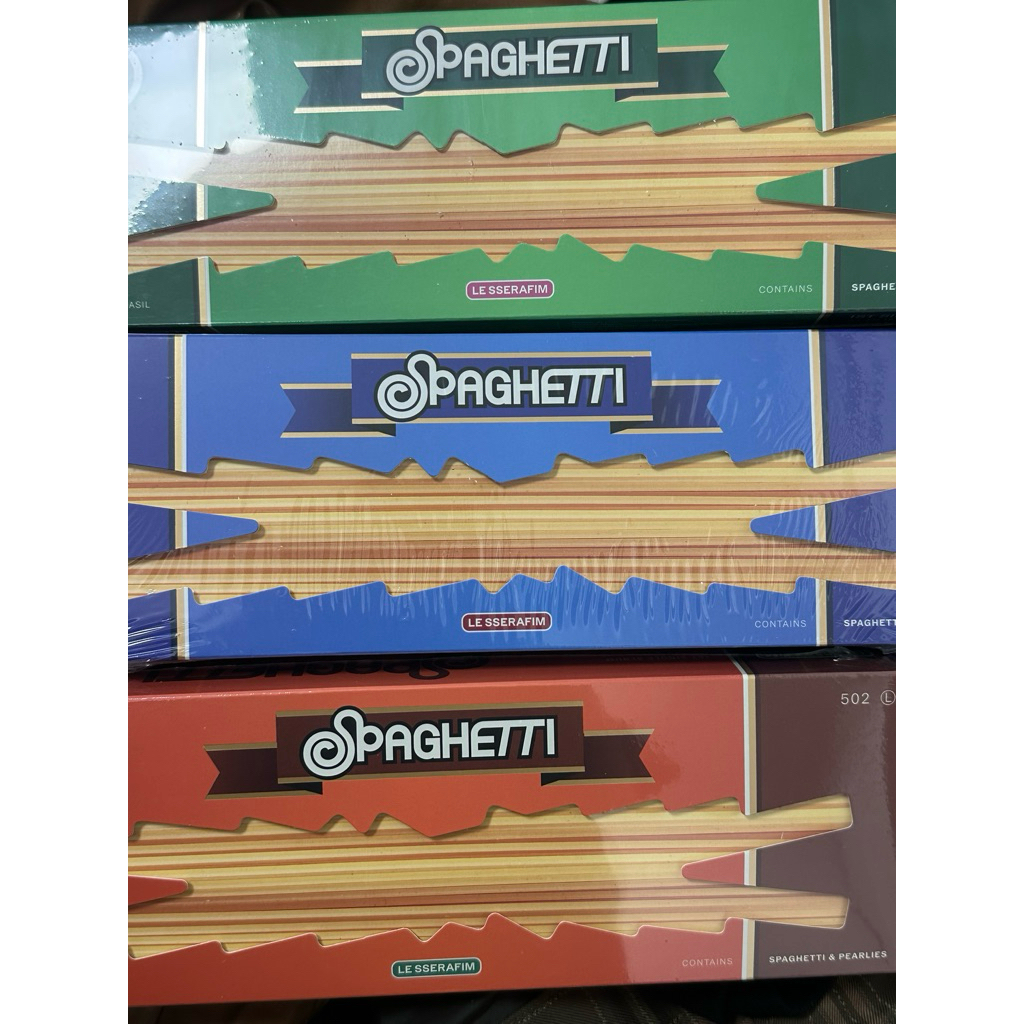 lesserafim spagetthi sealed album