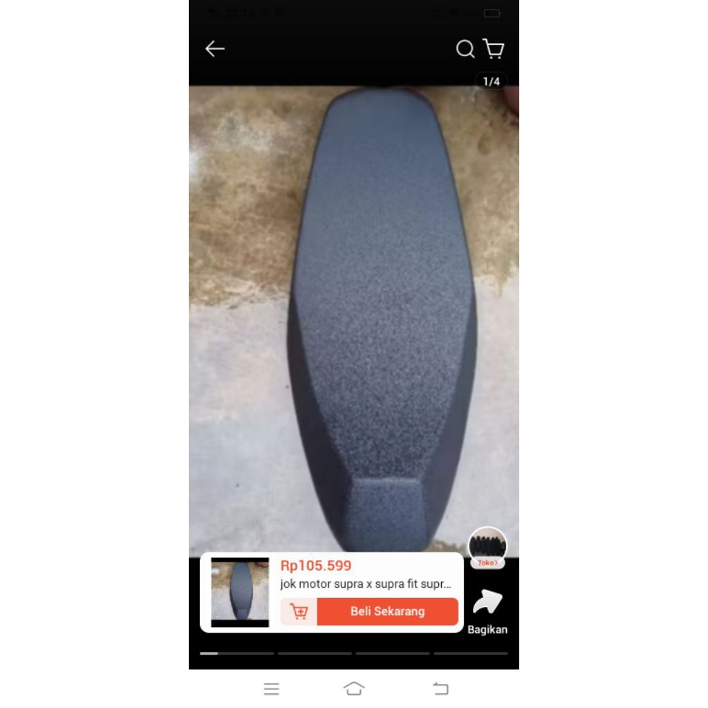 jok motor Supra x lama xx model roadrace