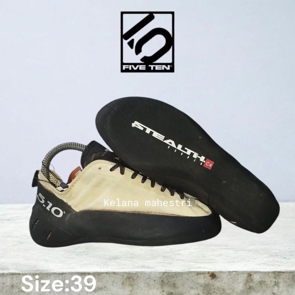 sepatu five ten anasazi blanco wall climbing shoes ll size 39 sepatu panjat anasazi Fiveten beginer