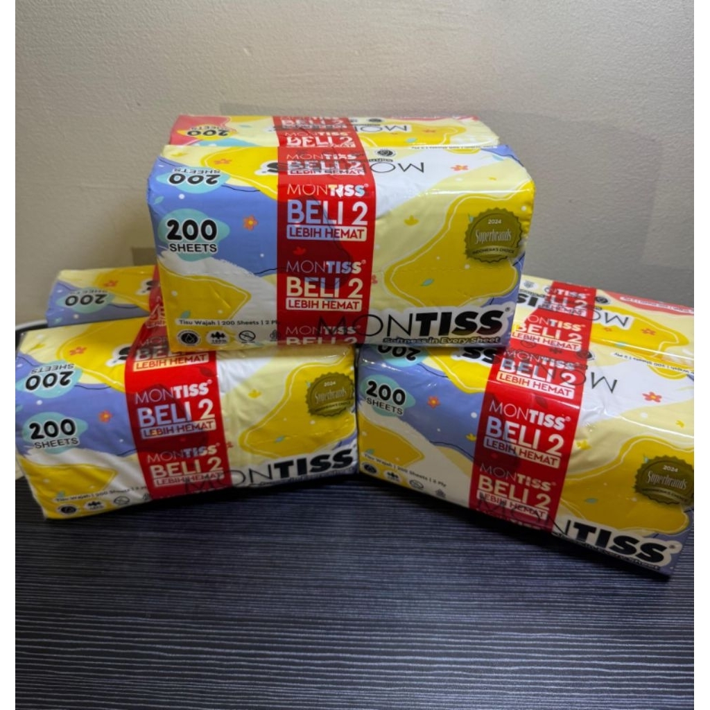 Tissue montiss 200 sheet