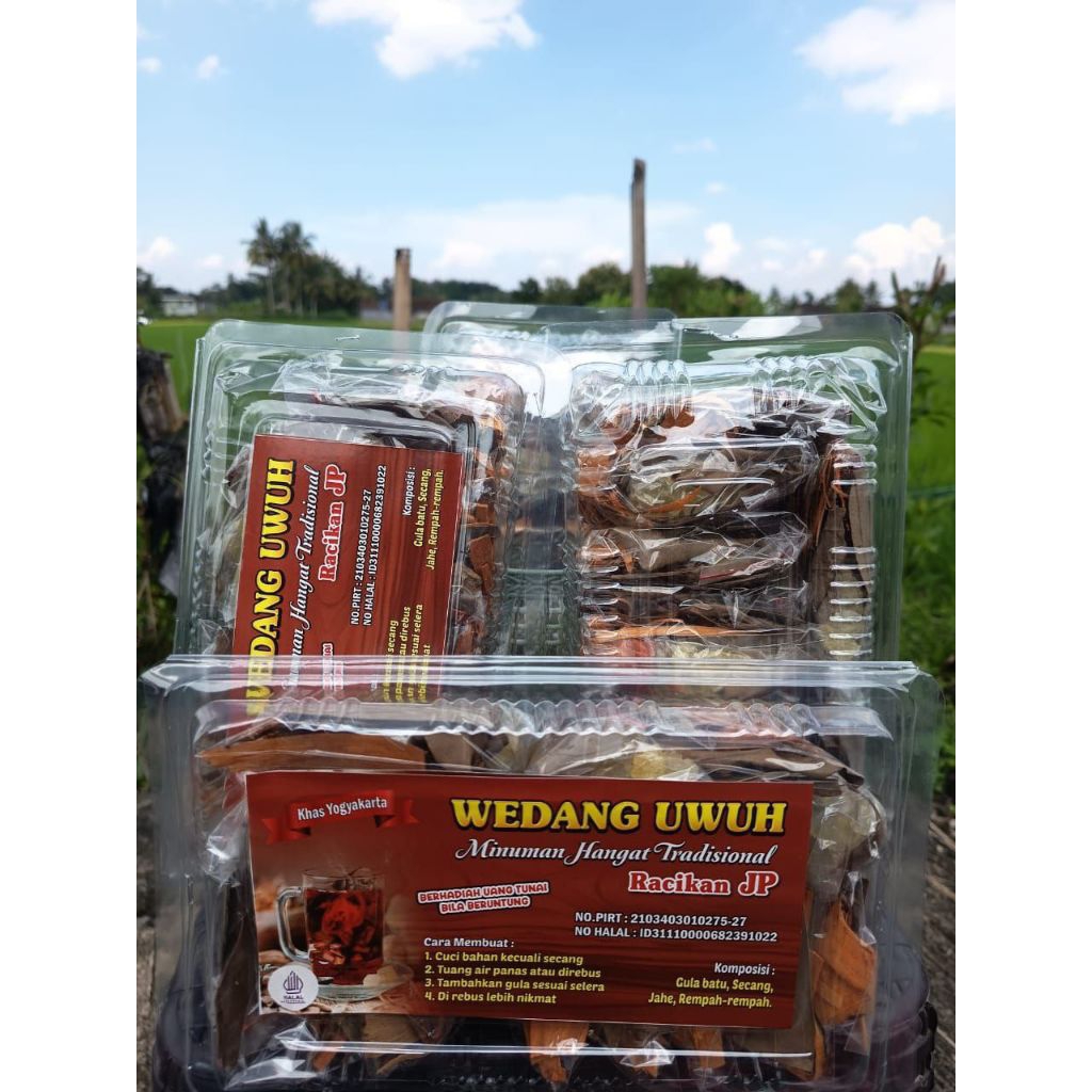 Wedang Uwuh Komplit Minuman Hangat Tradisional Khas Jogja 1 Pack Isi 10
