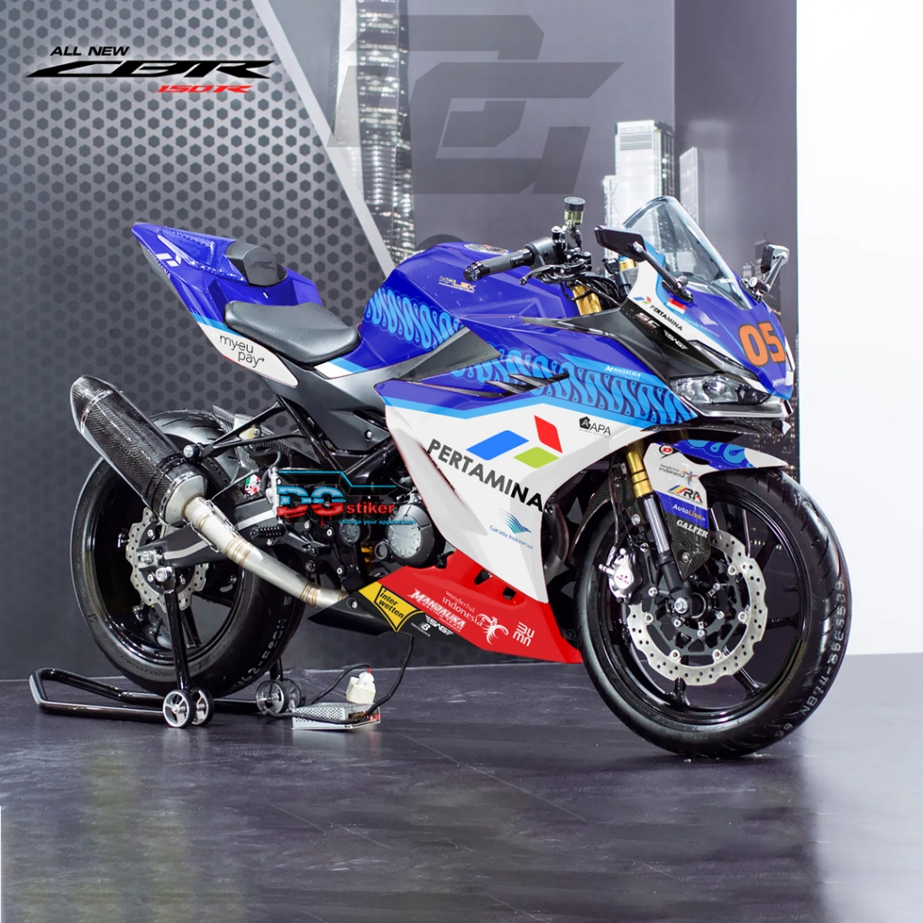 PROMO COD - Decal CBR 150R K45R 2021 2022 2023 Decal CBR K45R All New CBR 150R Mandalika Racing Team