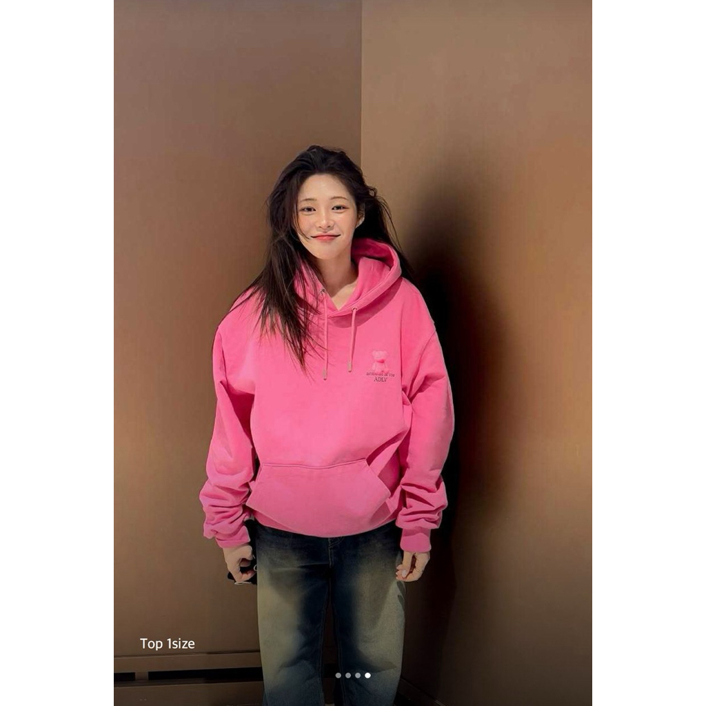 ADLV - FUZZY BEAR HOODIE