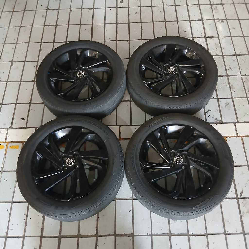 Velg Mobil Bekas Original STD RAIZE Ring 17X7 4x100 ET40 Plus Ban Bonus