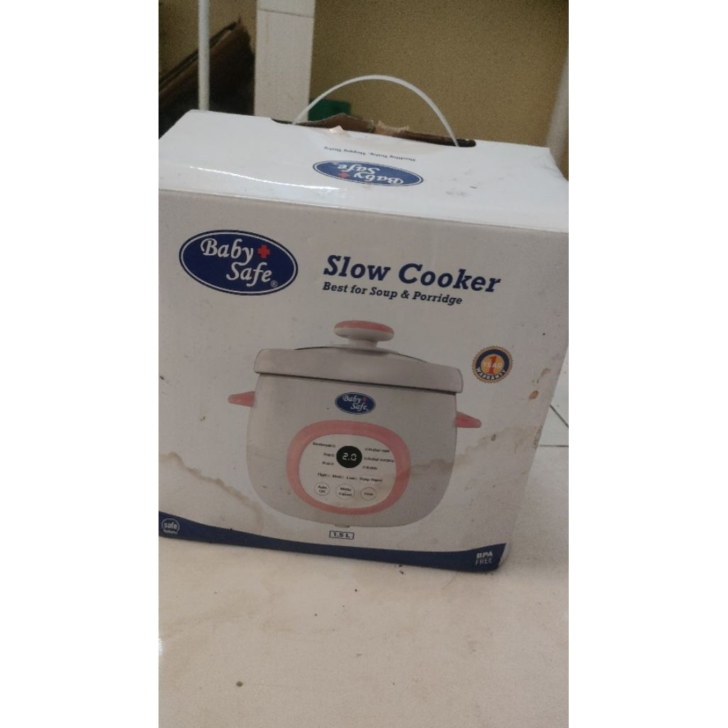 PRELOVED Slow Cooker Baby Safe