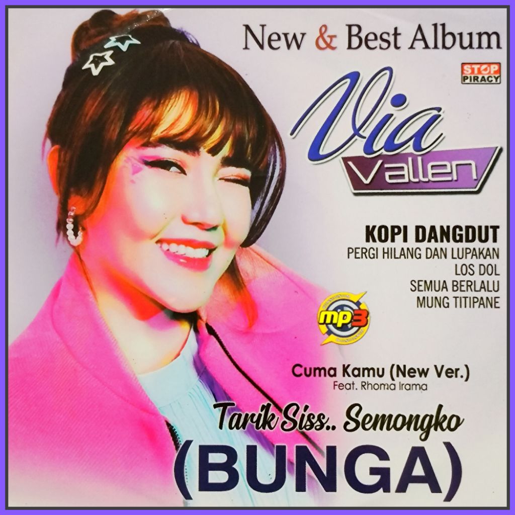 Kaset MP3 Audio 130 Lagu Dangdut Via Vallen - Nella kharisma Album Pilihan Terlaris