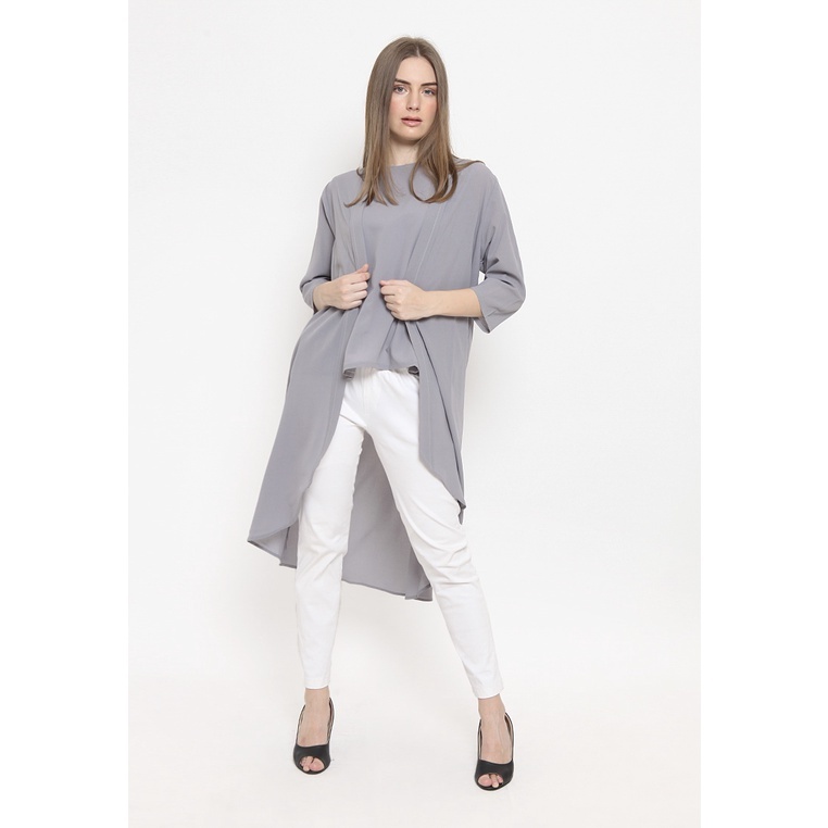 Mille Fleur - L-Aquila Cardigan Set Diamond Crepe