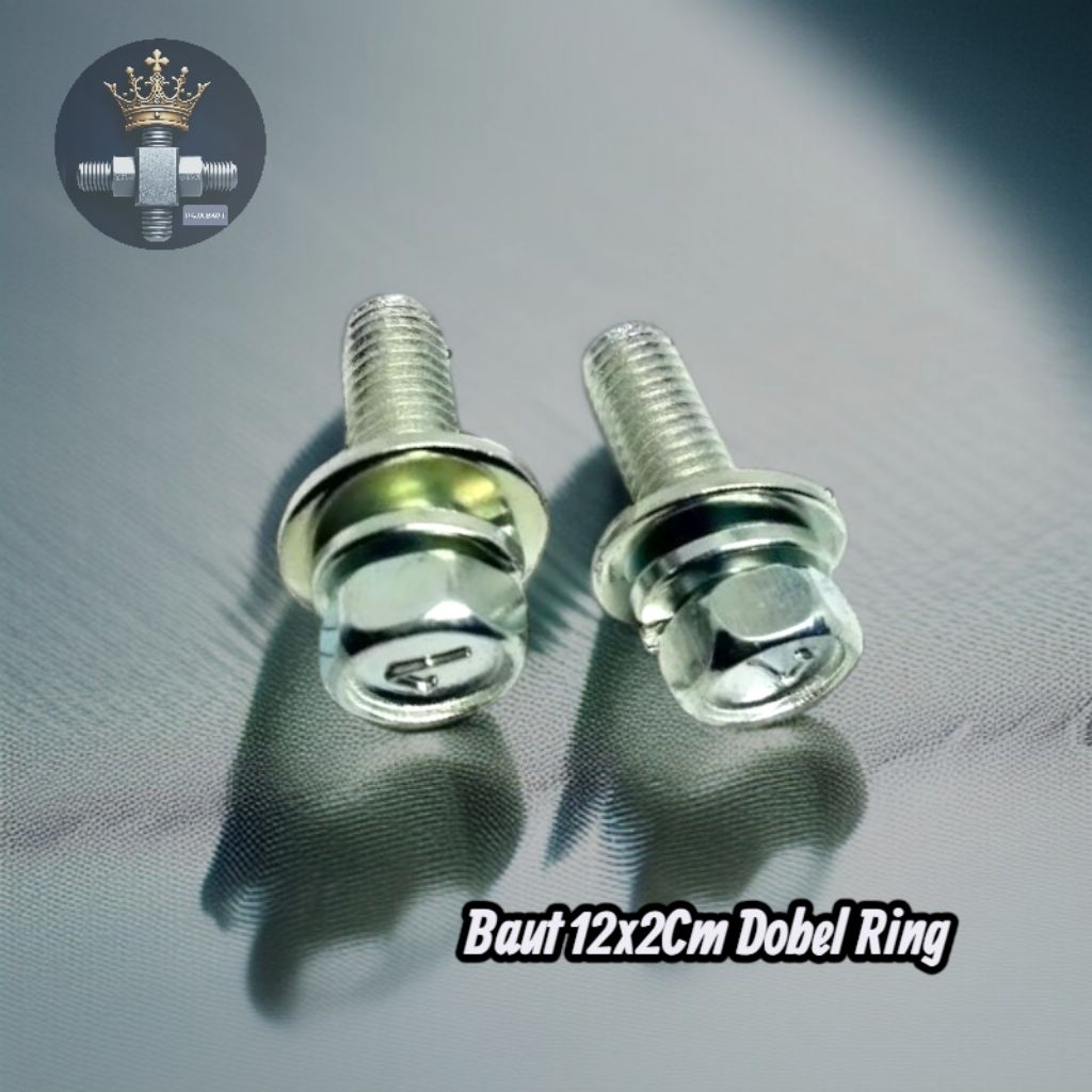 BAUT 12 DOBEL RING PANJANG 2CM