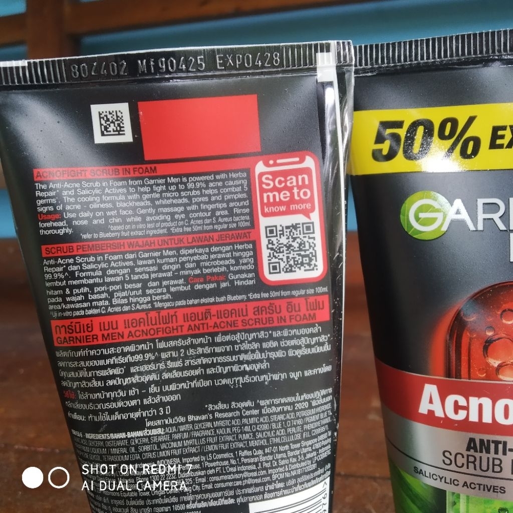Garnier Men Acno Fight 100+50ml