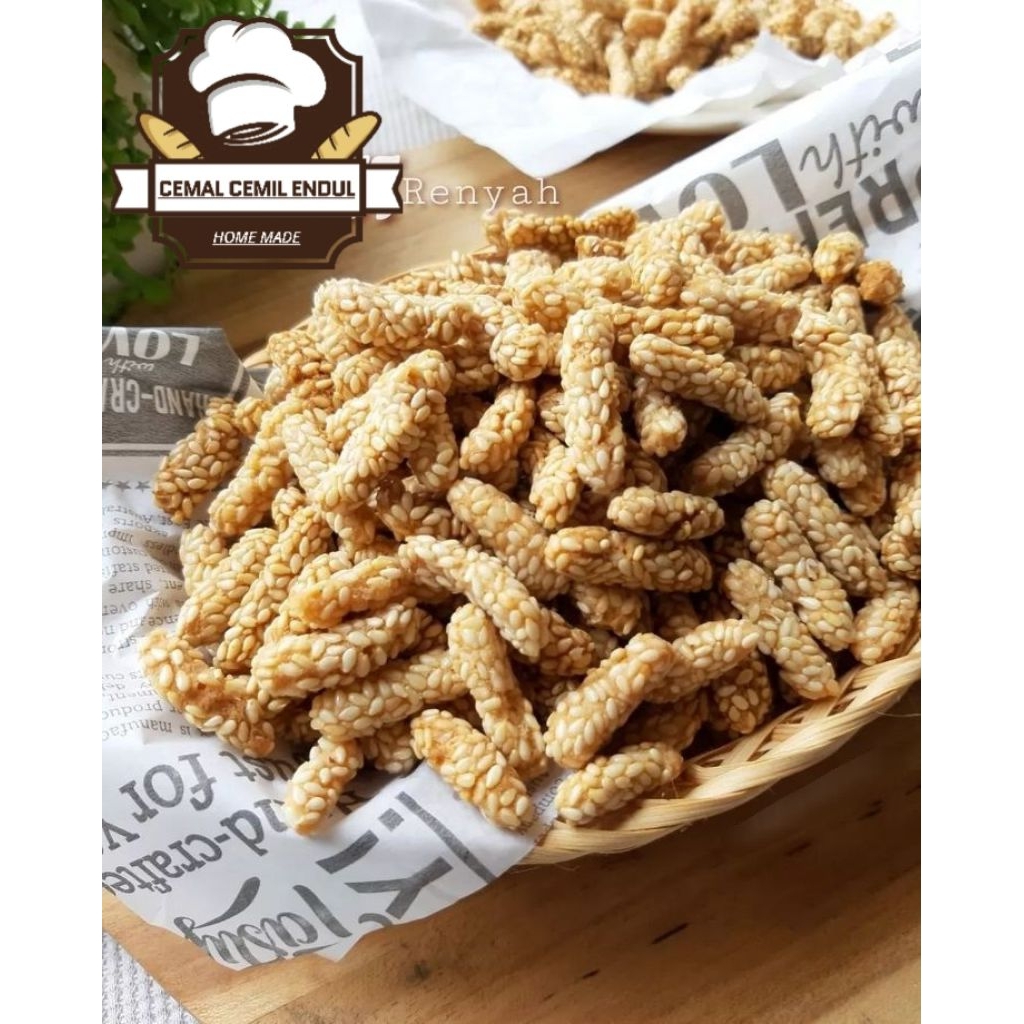Keciput Wijen Panjang Jajanan Enak Murah Snack Keciput Wijen Panjang
