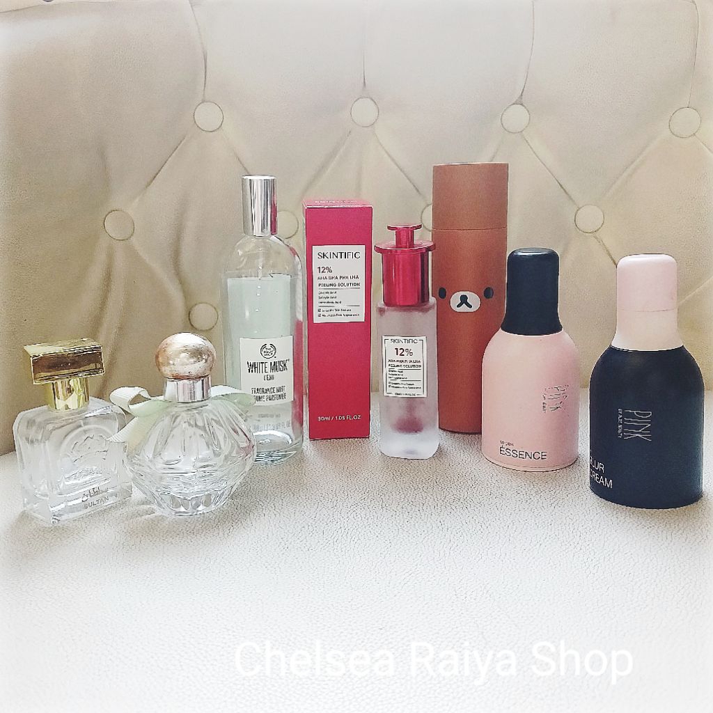 Botol Kaca dan Plastik Kosong Asli Parfum Skincare Spray Pump Lokal dan Impor