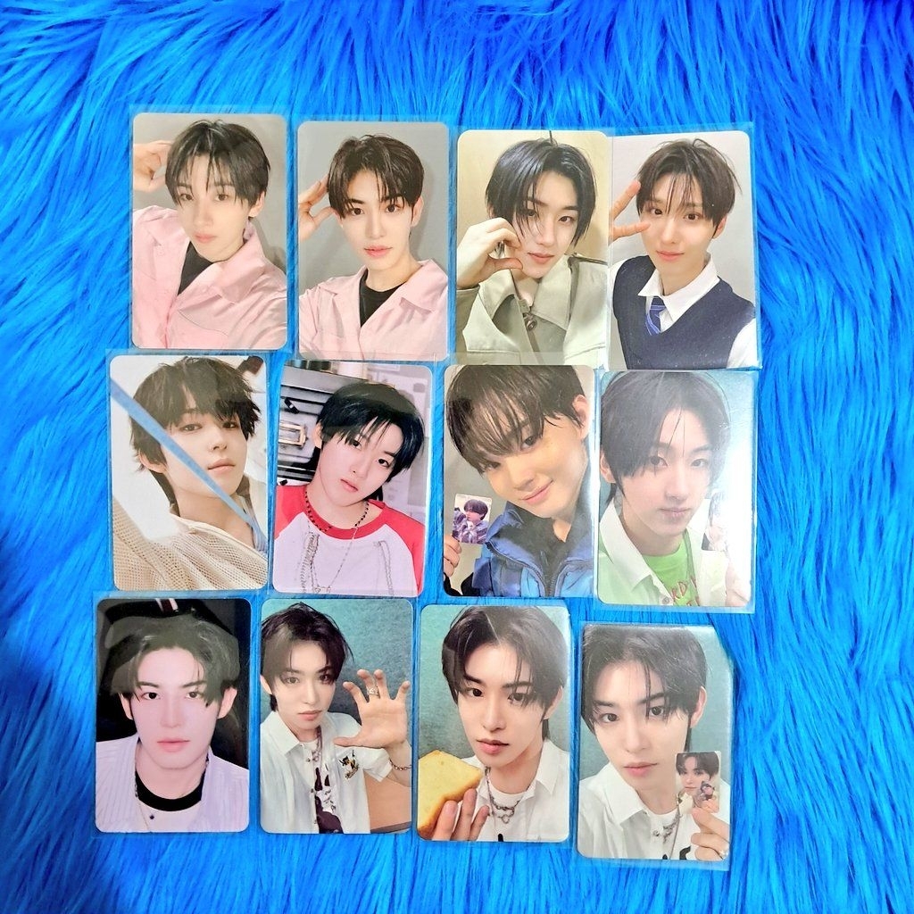 ready stock kickflip photocard official kyehoon minje juwang