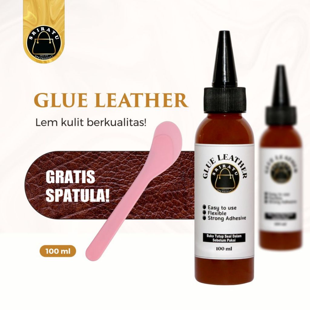 Lem Kulit - Glue Leather 100ml - Lem Perekat Reparasi Tas Kulit dan Sintetis